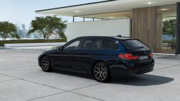 BMW 520d Touring Czarny Carbon 2023 full